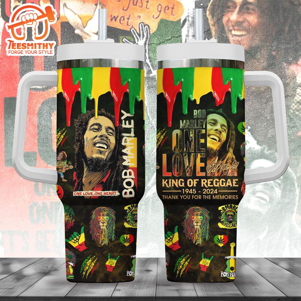 Bob Marley 40oz Stanley Tumbler – Trending New Tumbler