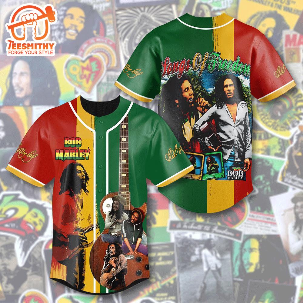 Bob Marley Baseball Jersey Gift For Fan