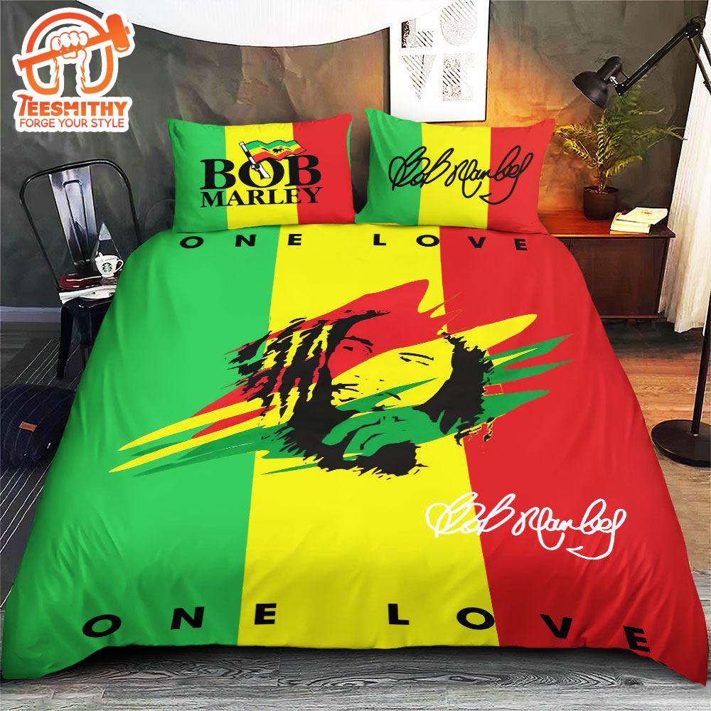 Bob Marley Bedding Set Christmas For Fans