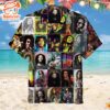 Bob Marley Iconic Moments Hawaiian Aloha Shirts