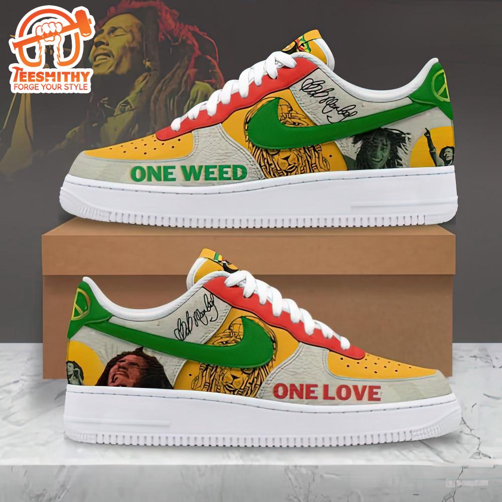 Bob Marley One Love Air Force 1 Shoes