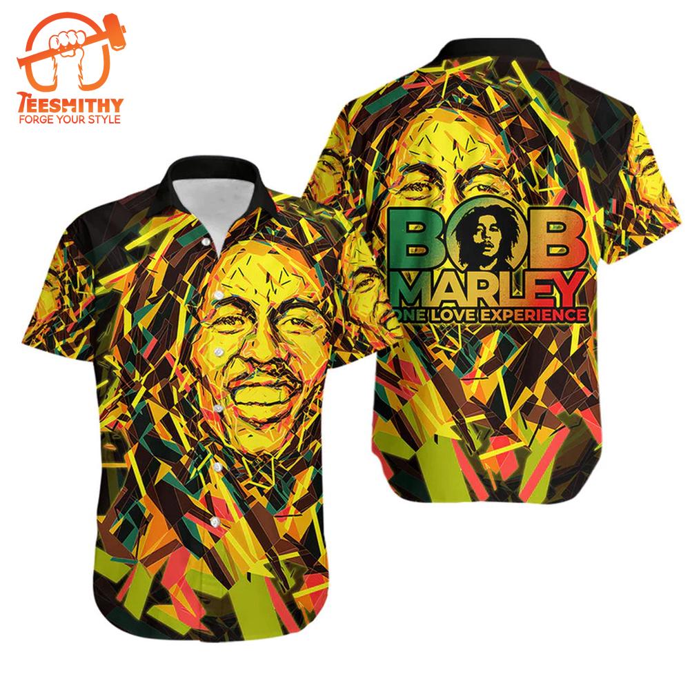 Bob Marley One Love Experience Hawaiian Aloha Shirts