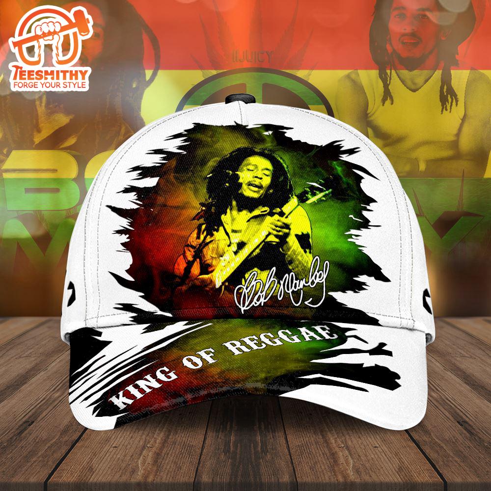 Bob Marley Tour Music 2024 3D Cap Hat For Fans