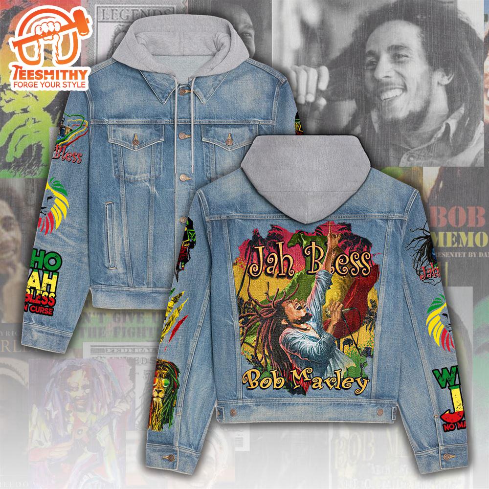 Bob Marley Women’s Denim Hood Jacket