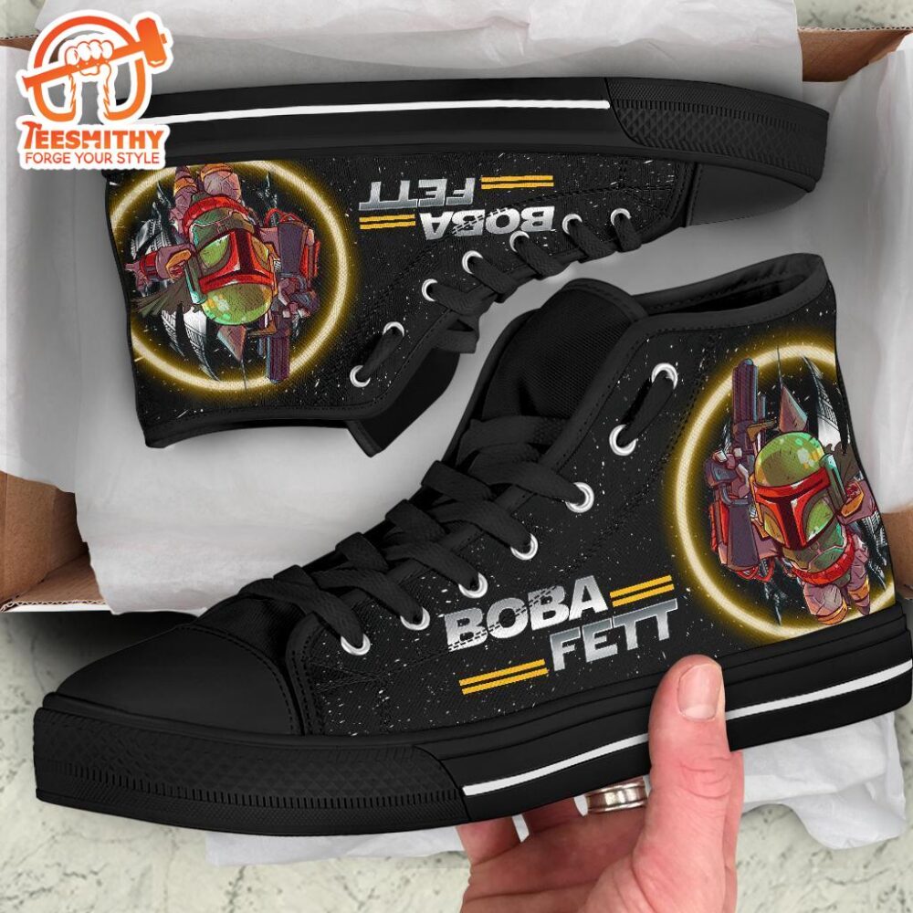 Boba Fett Custom High Top Shoes