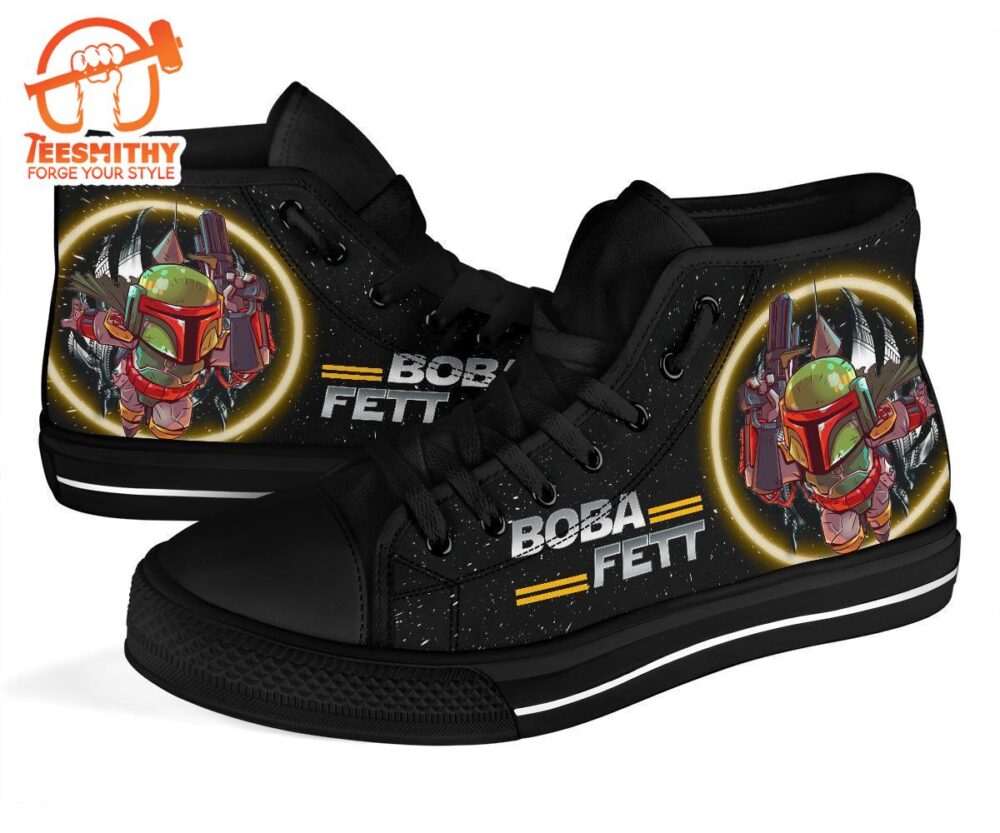 Boba Fett Custom High Top Shoes