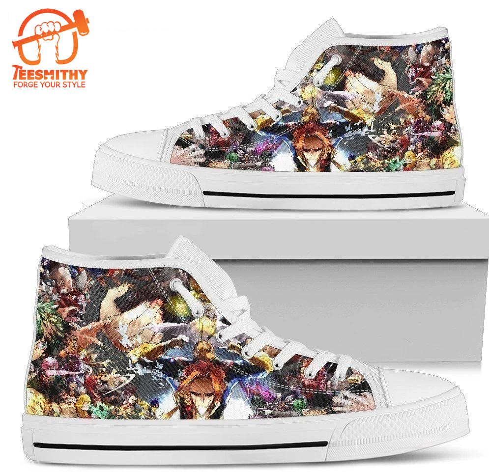 Boku No Hero Academia High Top Shoes Gift