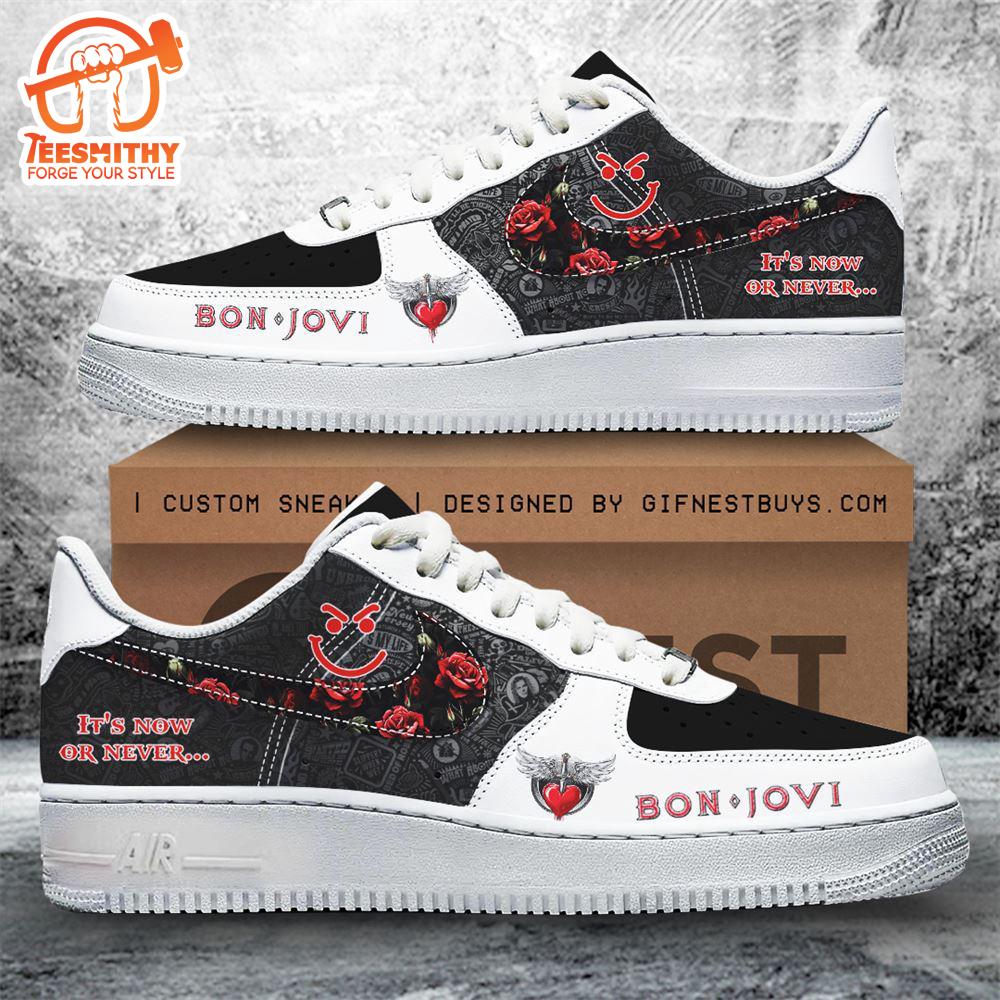 Bon Jovi Air Force 1 Sneaker Gift For Christmas