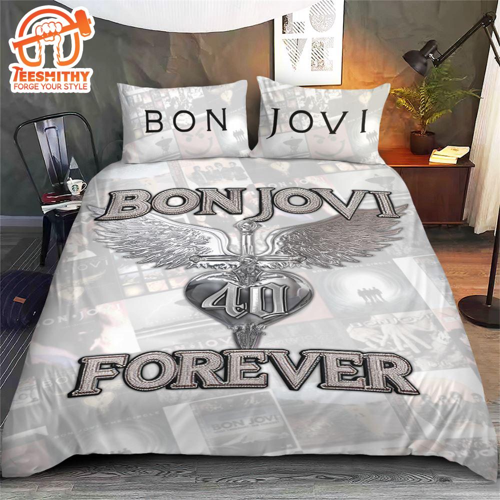 Bon Jovi Bedding Set Christmas For Fans