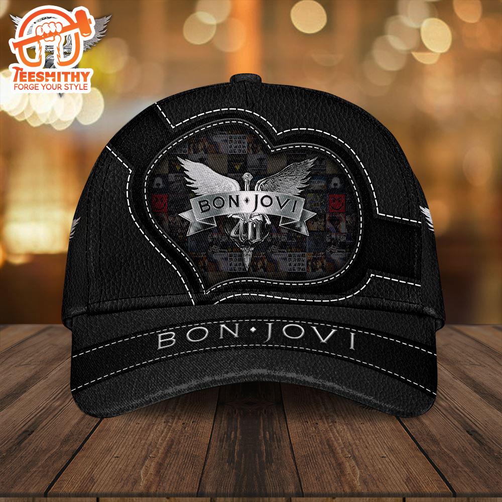 Bon Jovi Classic Cap Hat 3D For Women And Men