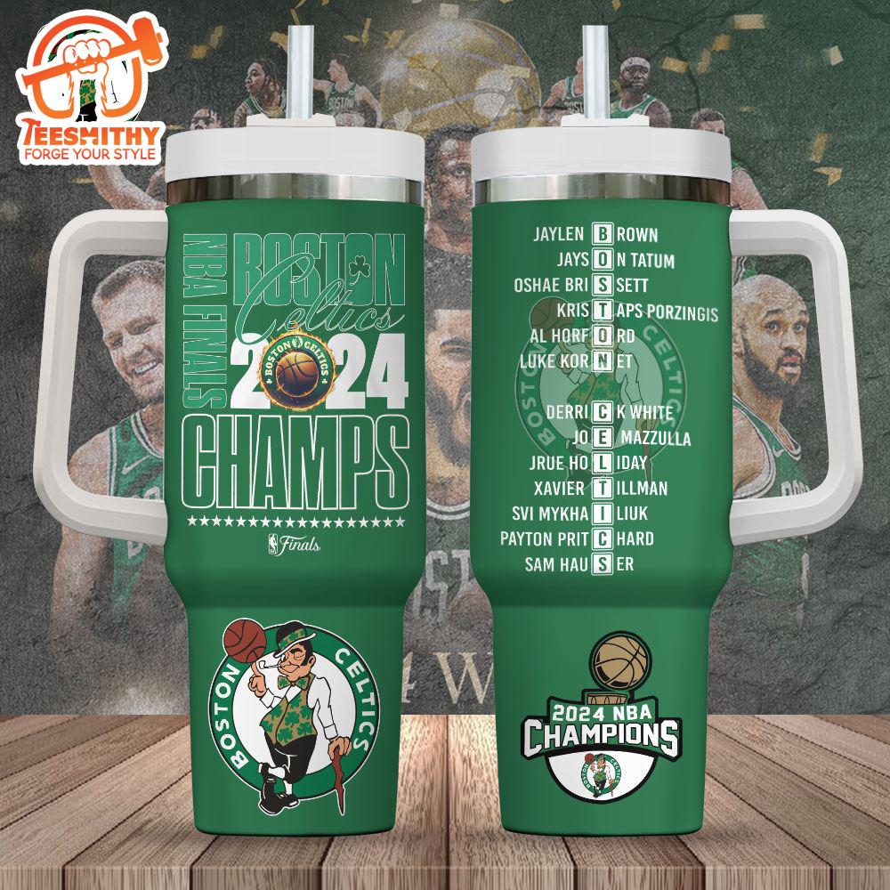 Boston Celtics 40oz Stanley Tumbler For Fan Gift Christmas