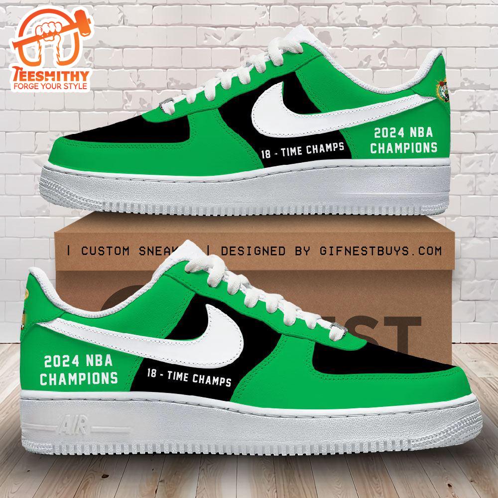 Boston Celtics Air Force 1 Sneaker