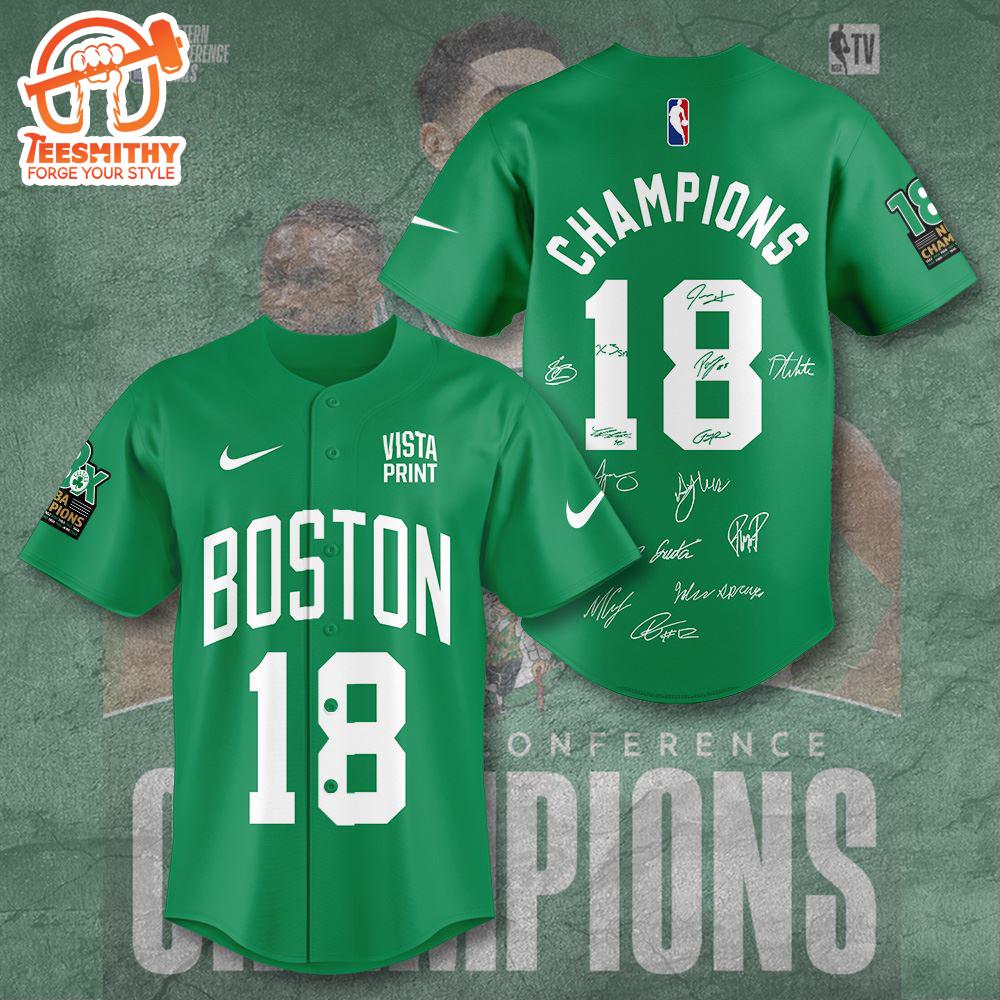 Boston Celtics Baseball Jersey For Fans