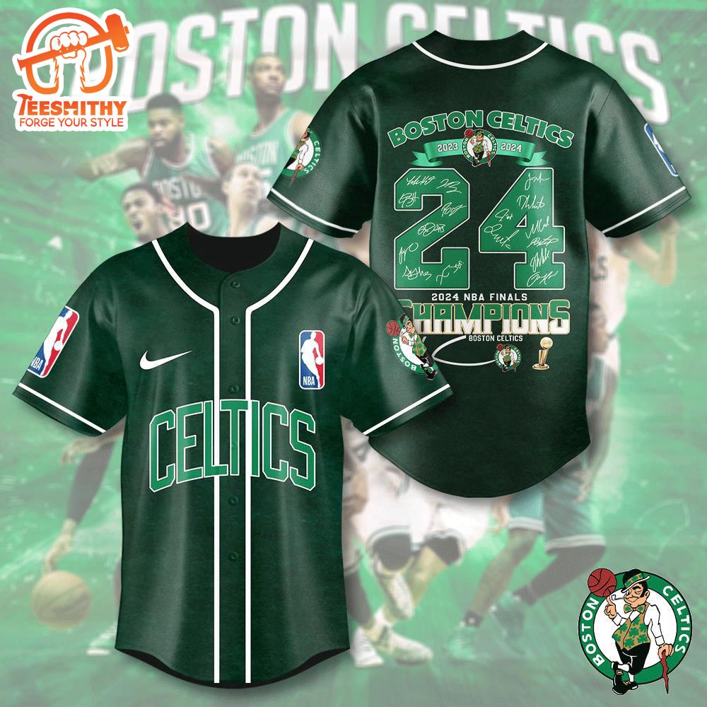 Boston Celtics Baseball Jersey, For Gift Fans Jersey