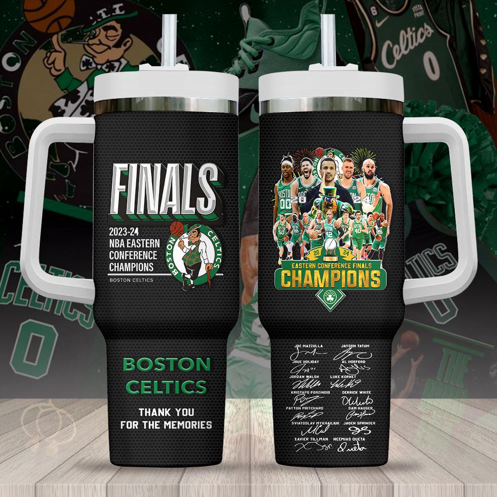 Boston Celtics Finals Champions 40oz Stanley Tumbler