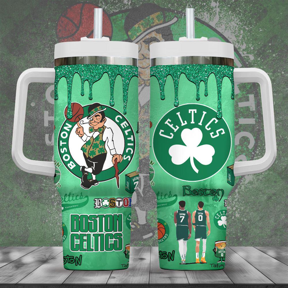 Boston Celtics Green Lucky 40oz Stanley Tumbler