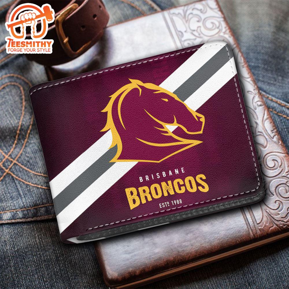 Brisbane Broncos 3D Printed Wallet Gift For Fans