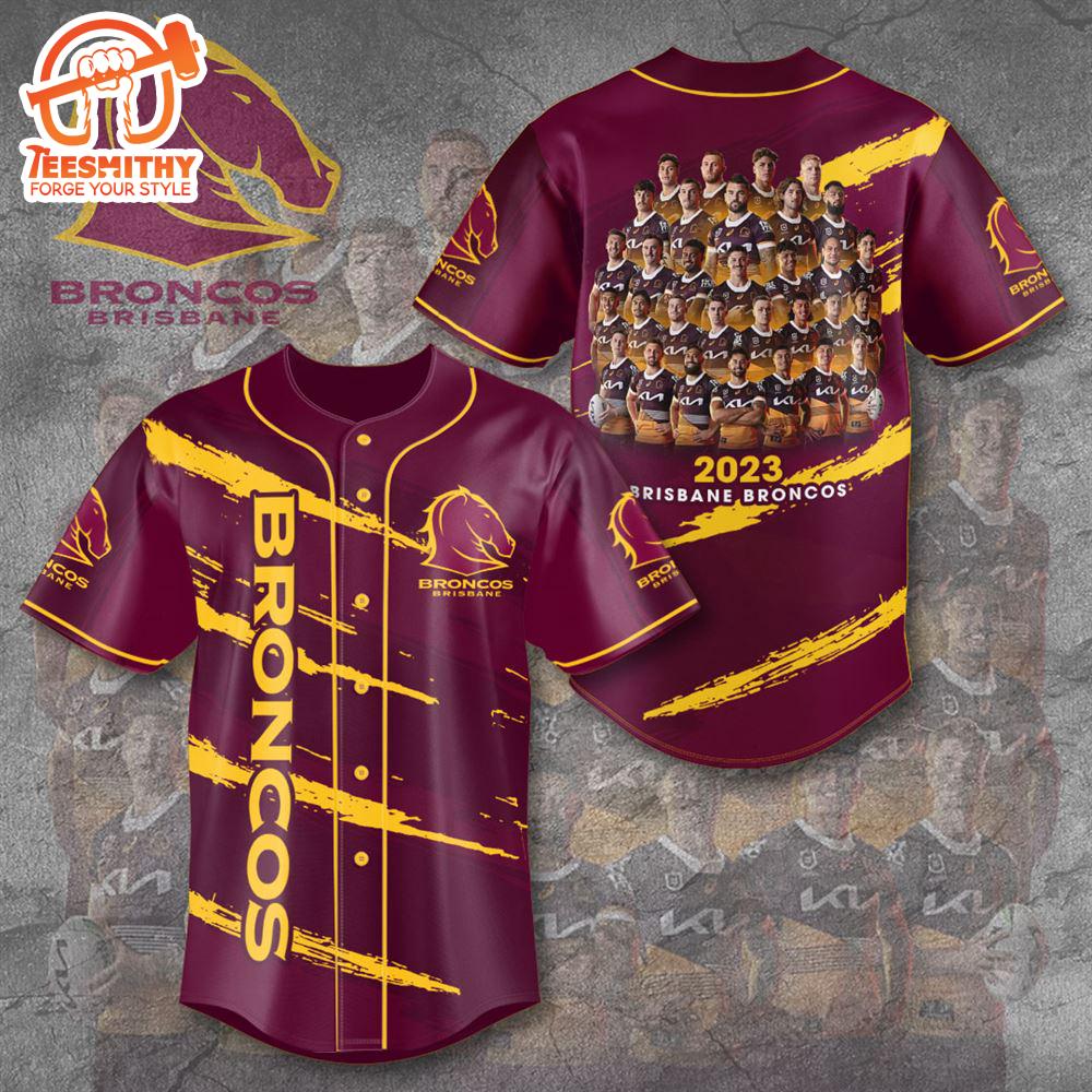 Brisbane Broncos Trendding For Fans Baseball Jersey Shirt, For Gift Fans Jersey