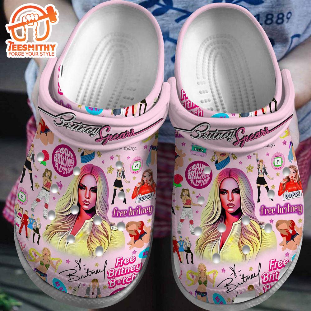 Britney Spears Music Clogs Shoes For Men Women and Kids