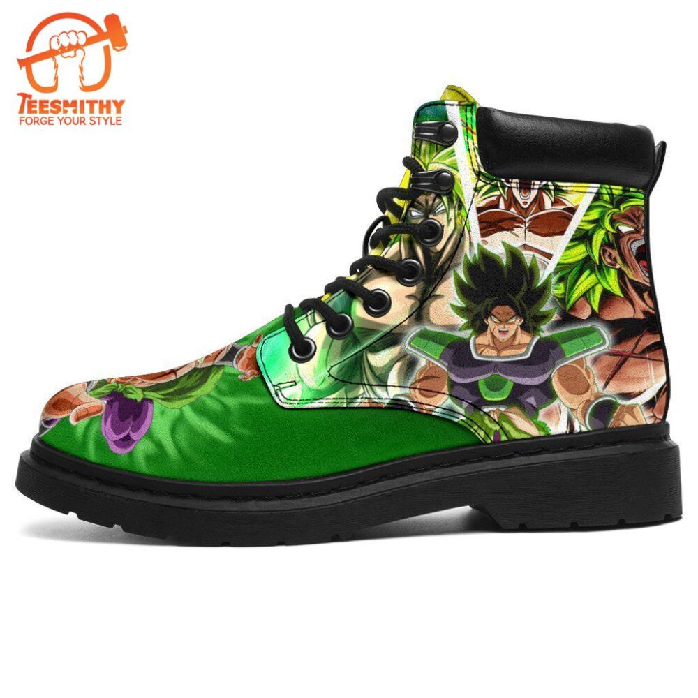 Broly Dragon Ball Super Boots Shoes Anime Custom Idea