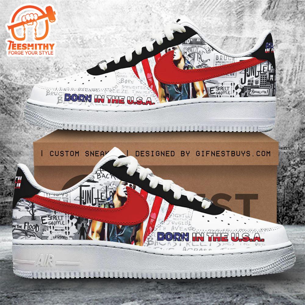 Bruce Springsteen Air Force 1 Sneaker Gift For Christmas