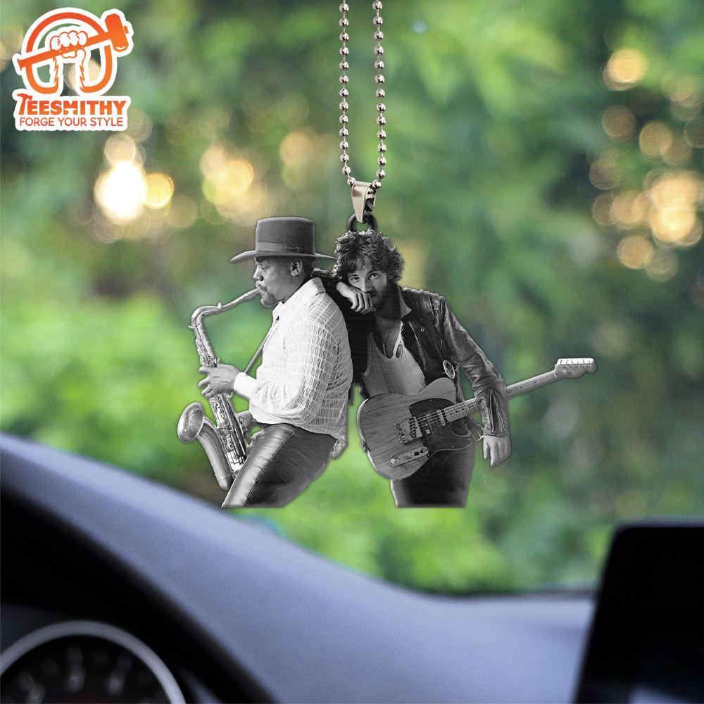 Bruce Springsteen Custom Shape 2-sided Acrylic Car Ornament