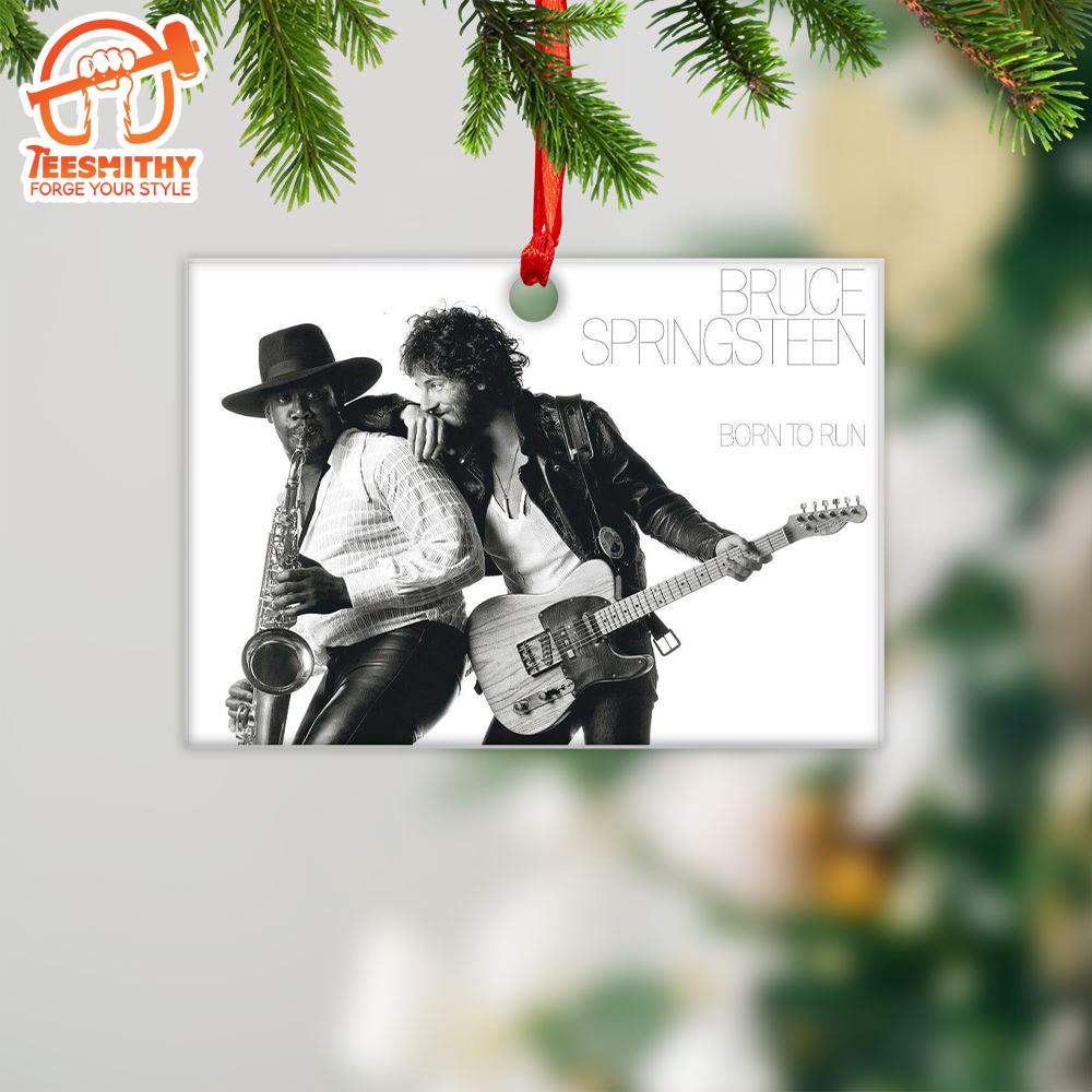 Bruce Springsteen Custom Shape 2-sided Acrylic Ornament