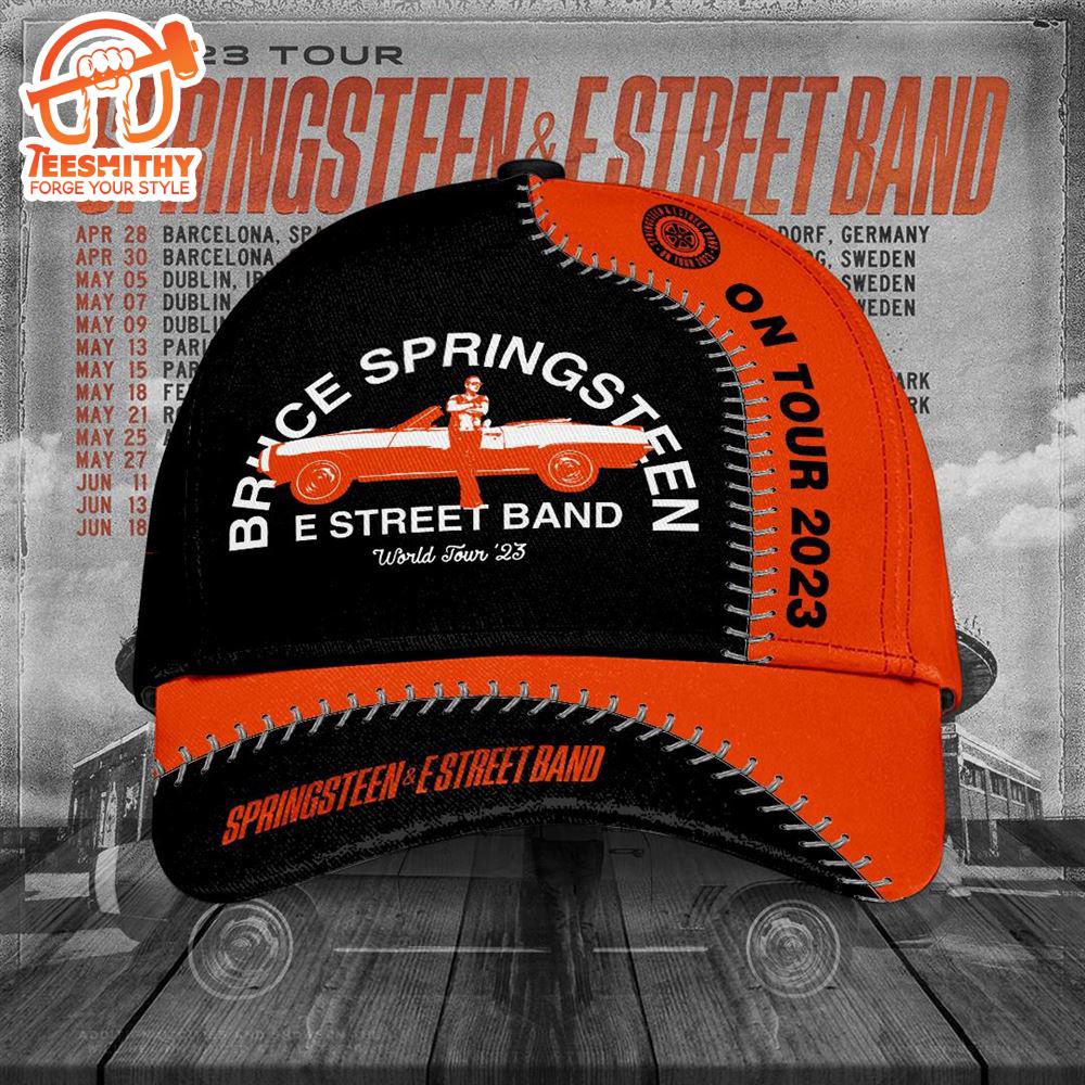 Bruce Springsteen, The Boss, E Street Band, Heartland Rock, On World Tour Cap