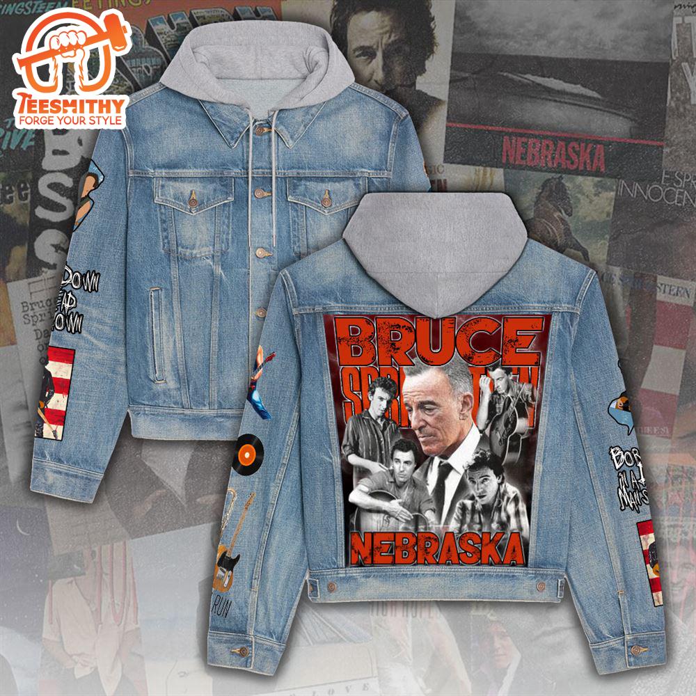 Bruce Springsteen Women’s Denim Hood Jacket