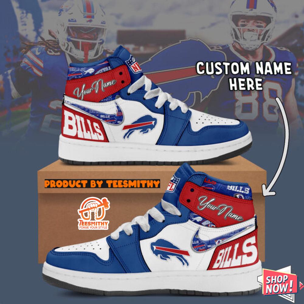 Buffalo Bills Air Jordan 1 Shoes