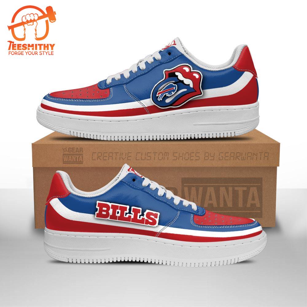 Buffalo Bills Air Sneakers Custom Force Shoes Sexy Lips For Fans  Gift For Christmas