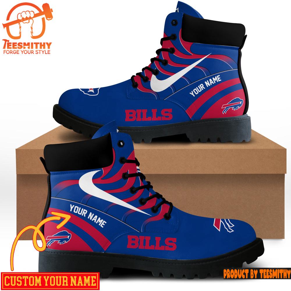 Buffalo Bills Custom Boots Shoes Idea Gift For Fan