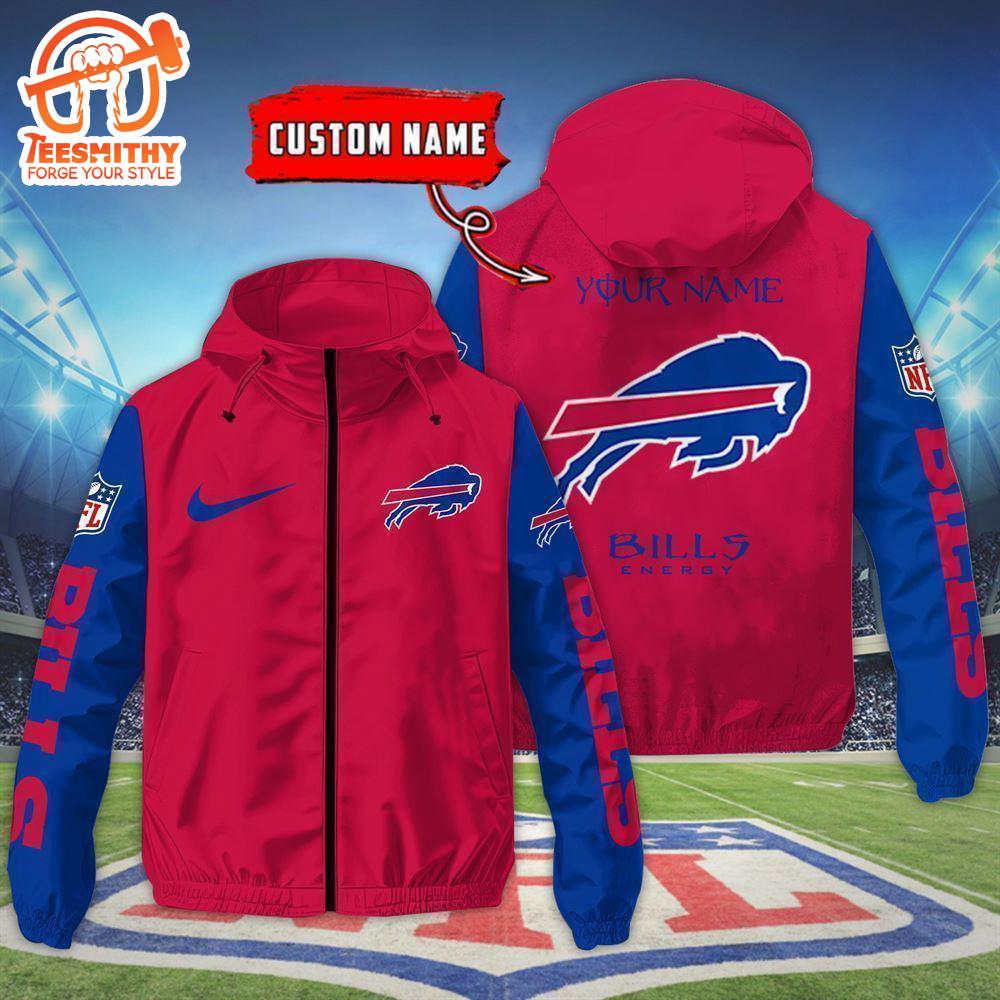 Buffalo Bills Custom Name Outdoor Jacket