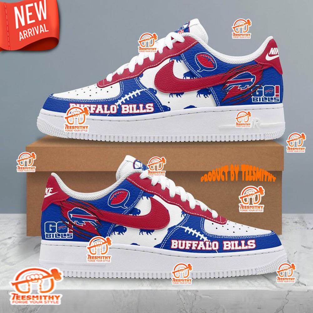 Buffalo Bills Go Bills 2024 Air Force 1 Shoes