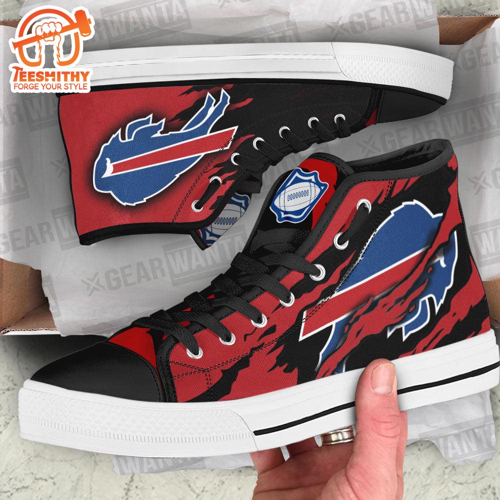 Buffalo Bills High Top Shoes Custom For Fans