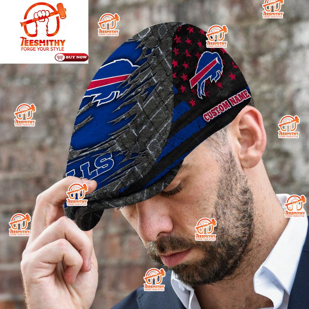 Buffalo Bills NFL Personalized Jeff Cap