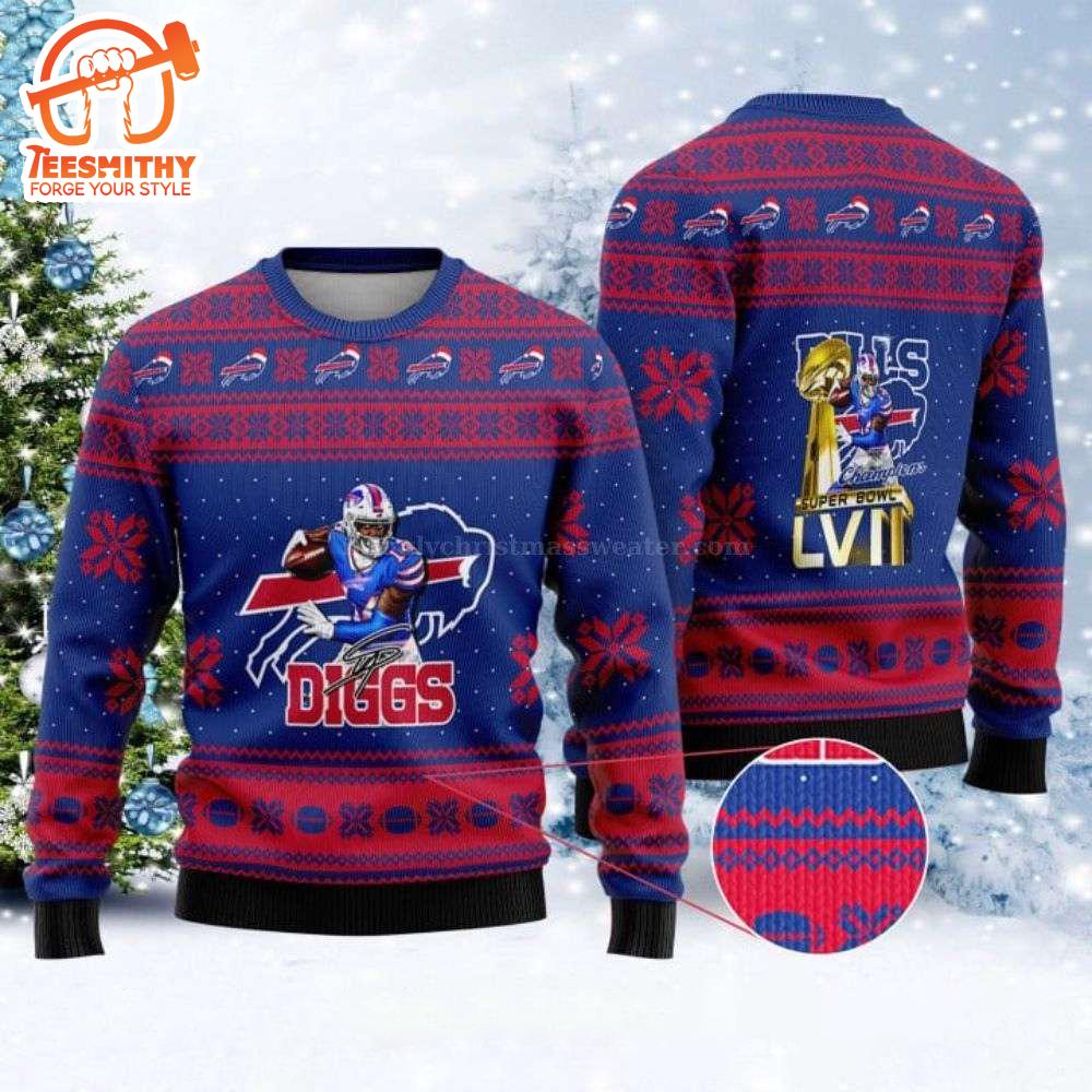 Buffalo Bills Super Bowl LVII Champions  Sweater Gift for Christmas