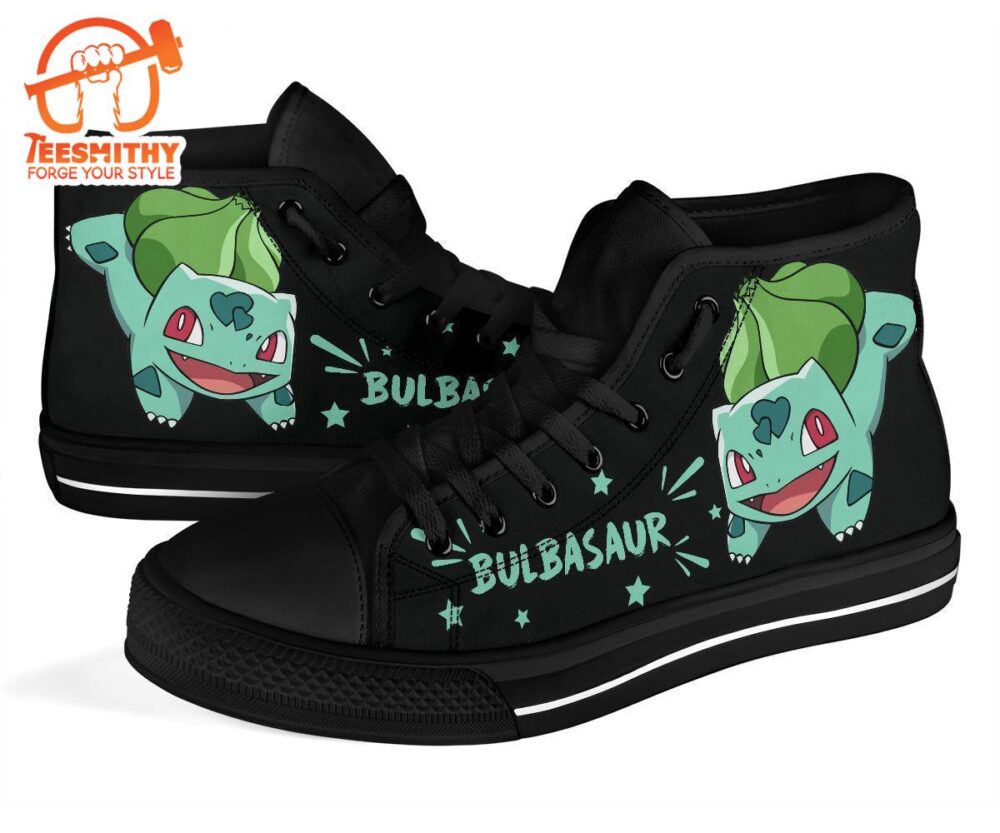 Bulbasaur High Top Shoes Gift Idea