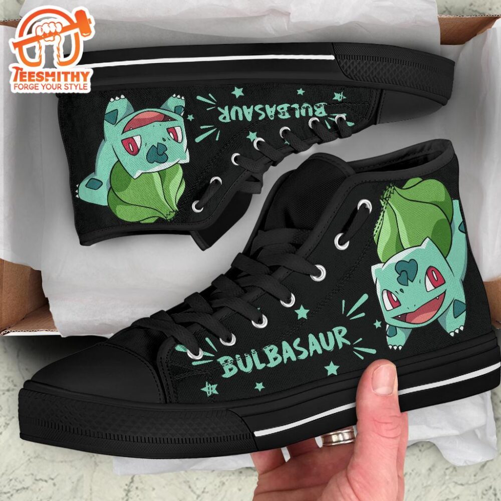 Bulbasaur High Top Shoes Gift Idea