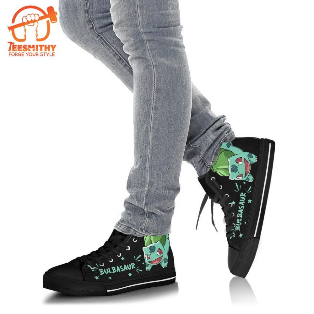 Bulbasaur High Top Shoes Gift Idea