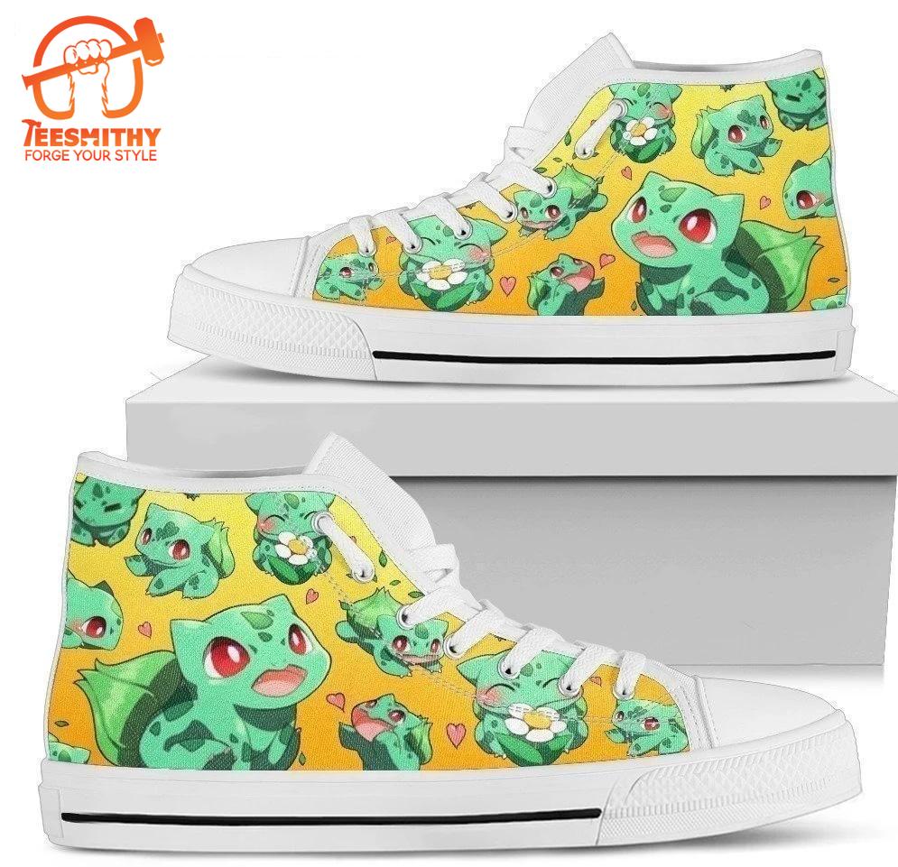 Bulbasaur Shoes High Top For Poke Custom