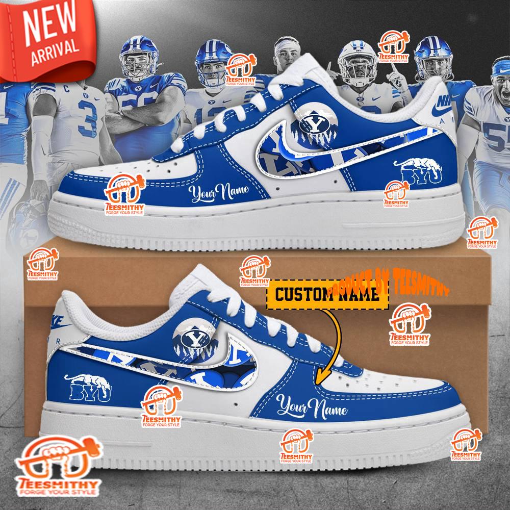 BYU Cougars Special Edition Air Force 1 Shoes