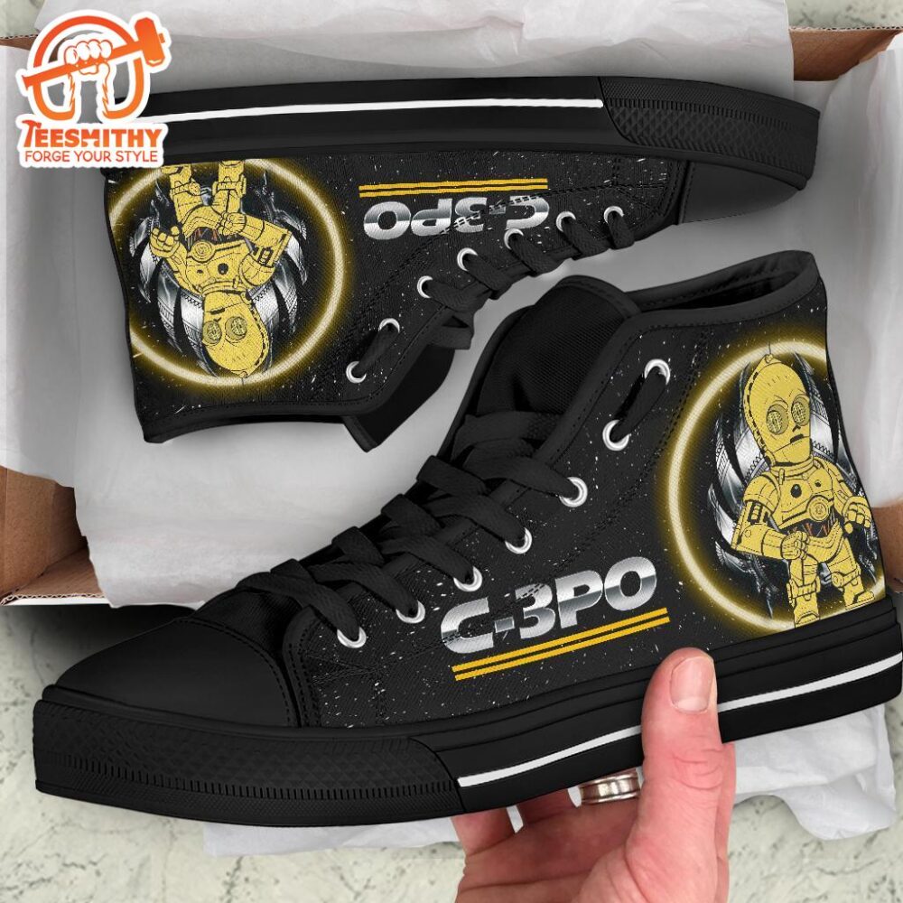 C-3PO High Top Shoes Custom