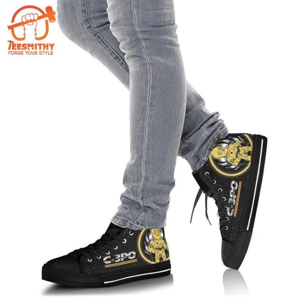 C-3PO High Top Shoes Custom