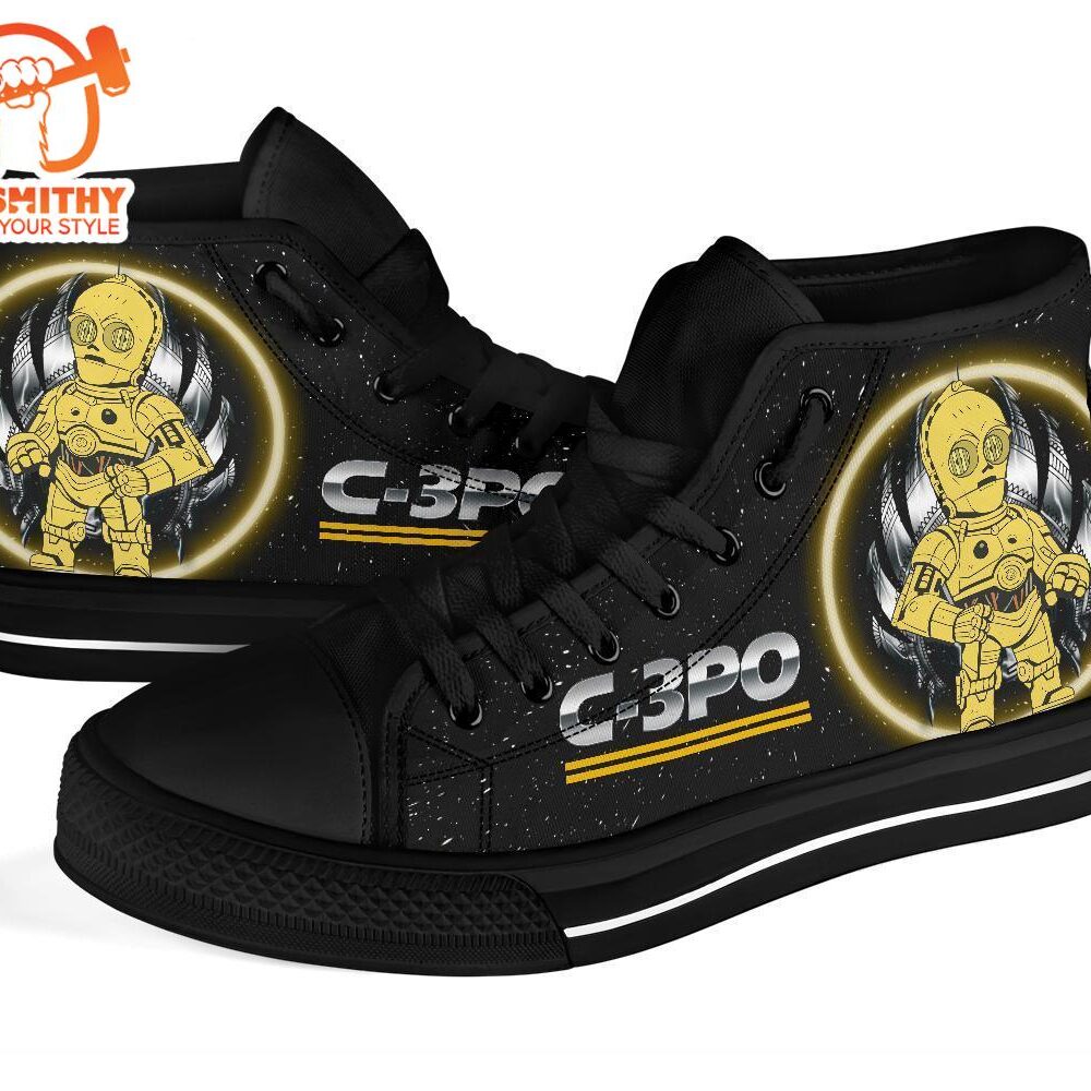 C-3PO High Top Shoes Custom