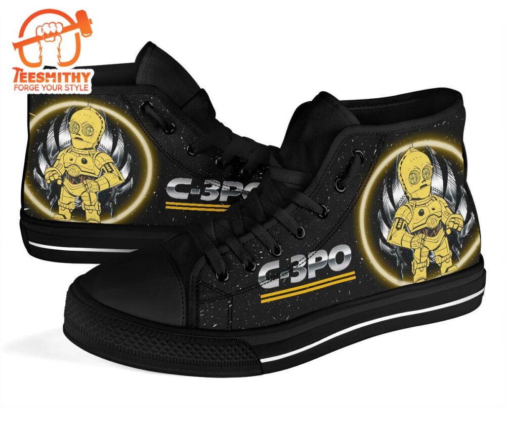 C-3PO High Top Shoes Custom