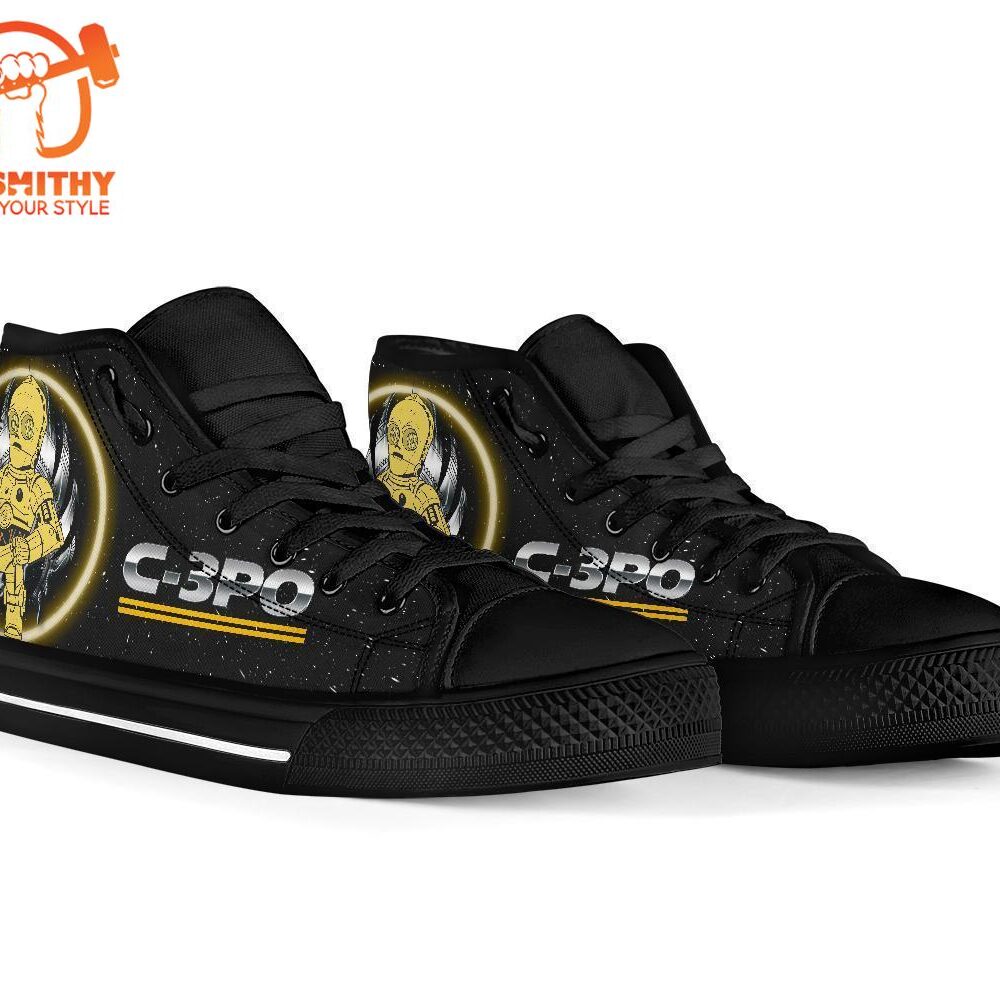 C-3PO High Top Shoes Custom