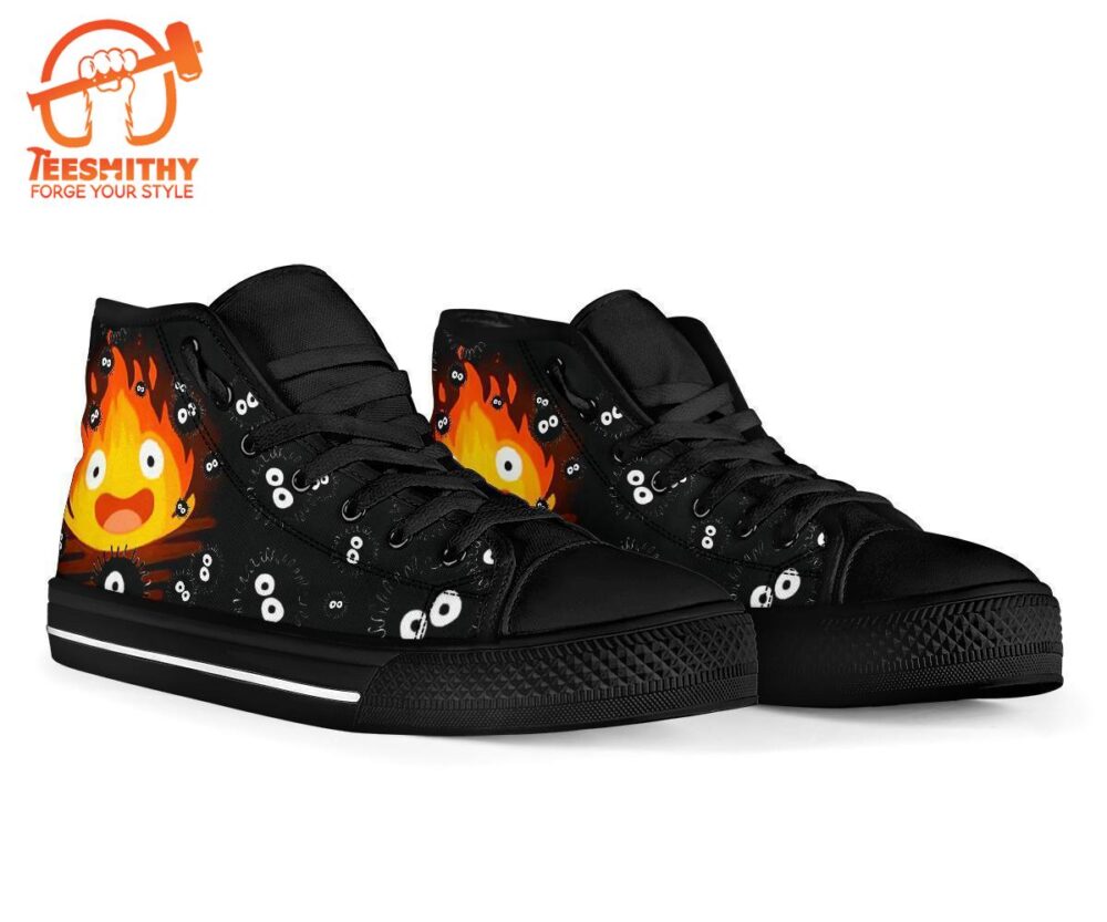 Calcifer High Top Shoes Howl’s Moving Castle