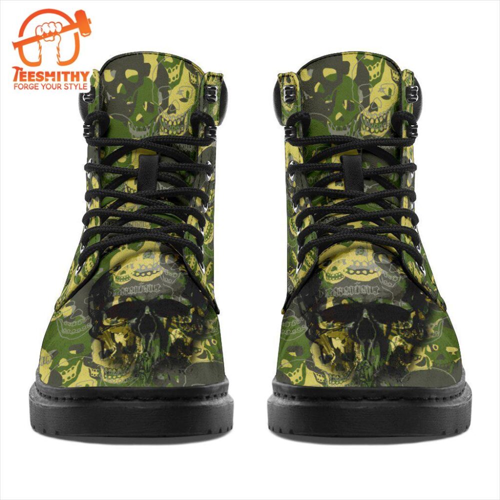 Camo Skull Boots Amazing Gift Idea