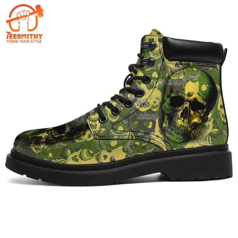 Camo Skull Boots Amazing Gift Idea